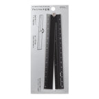Midori Aluminium Multi Ruler 30cm - Black