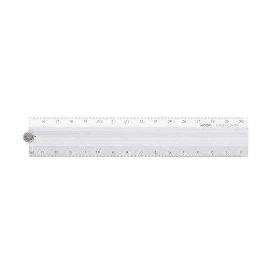 Multi Point Ruler Midori Aluminium Multi Ruler 30cm | Minimaru
