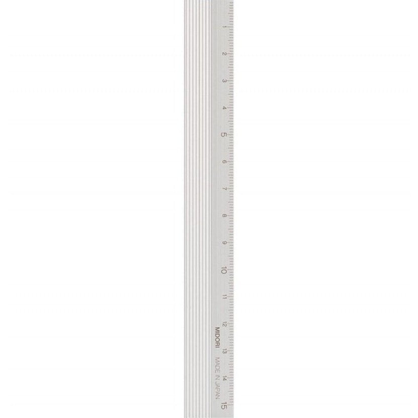 Midori Aluminium Ruler 15cm
