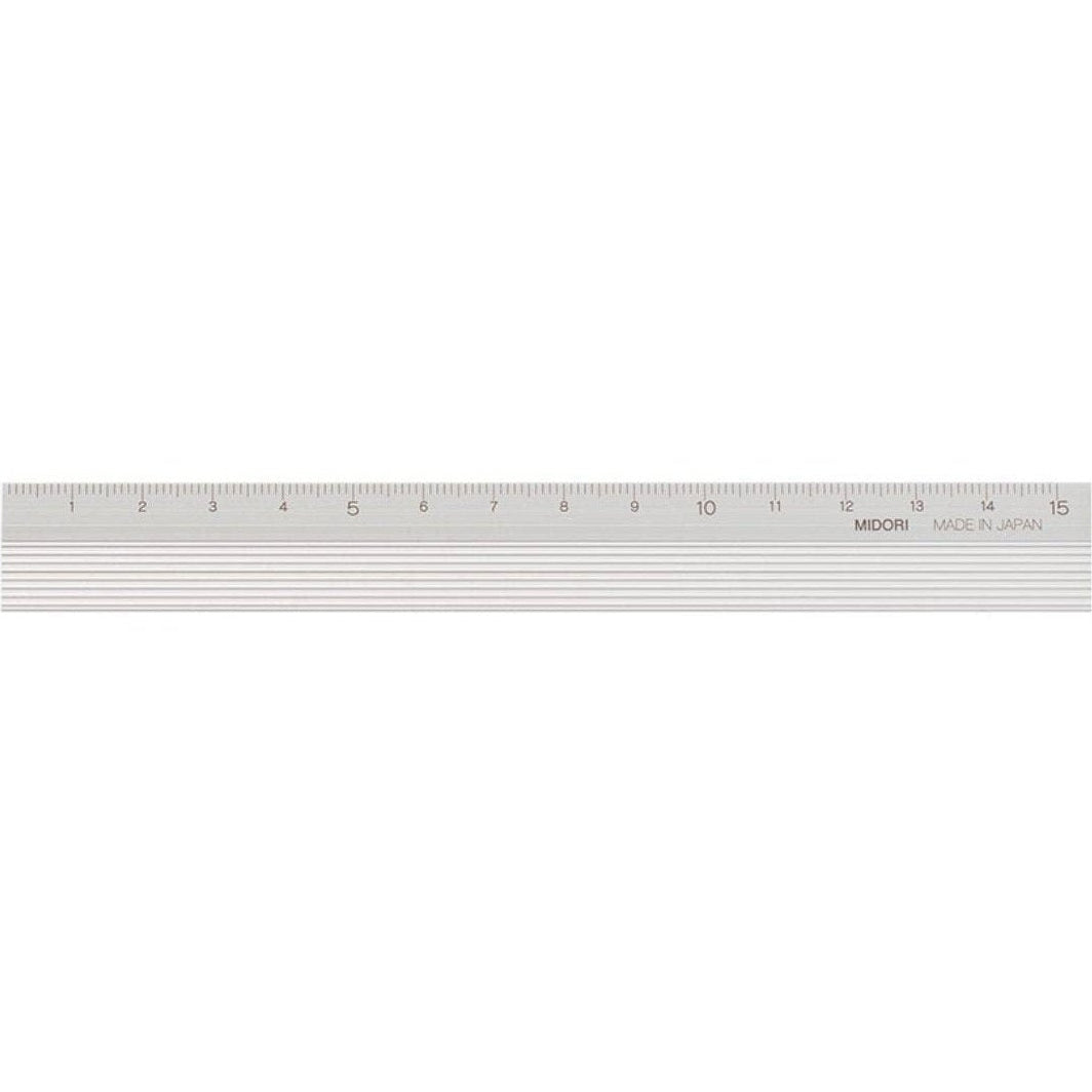 Midori Aluminium Ruler 15cm