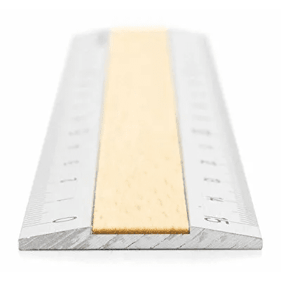 Midori Aluminium & Wood Ruler 15cm