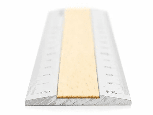 Midori Aluminium & Wood Ruler 15cm