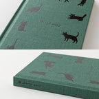 Midori Book Style Diary B6 Variant Cat Green 2027