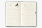 Midori Book Style Diary B6 Variant Cat Green 2027