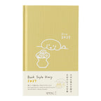 Midori Book Style Diary B6 Variant Dog Yellow 2027