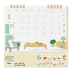 Midori Calendar Ring M Dog 2027