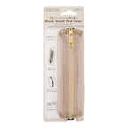 Clear type book band pen case packaging showing B6 to A5 compatibility