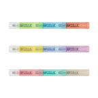 Midori Connecting Pen Join Dots 3pk Light Tone