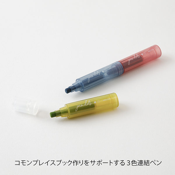 Midori Connecting Pen Join Dots Dusty