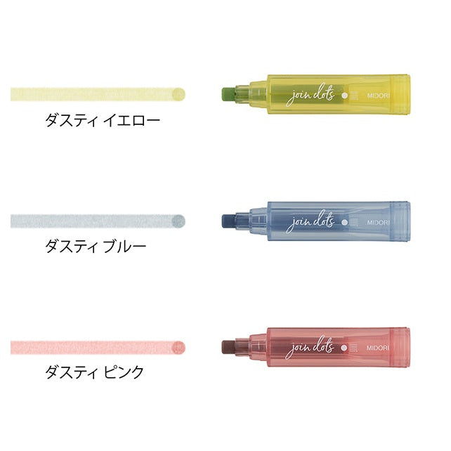 Midori Connecting Pen Join Dots Dusty