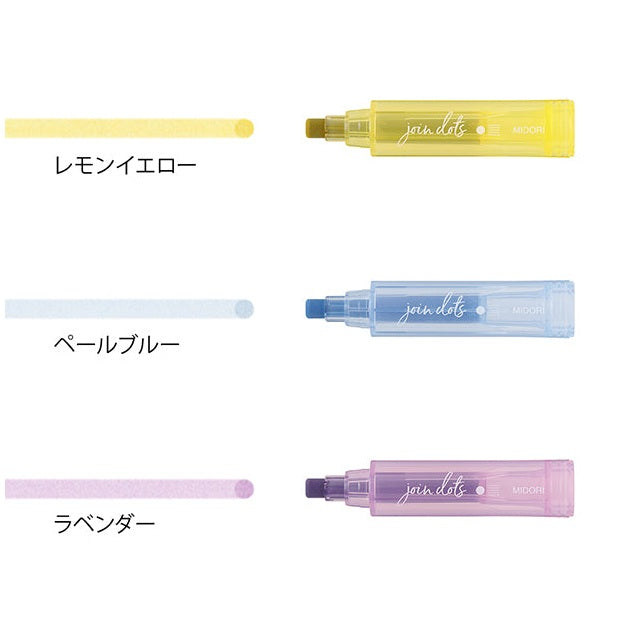 Midori Connecting Pen Join Dots Pastel