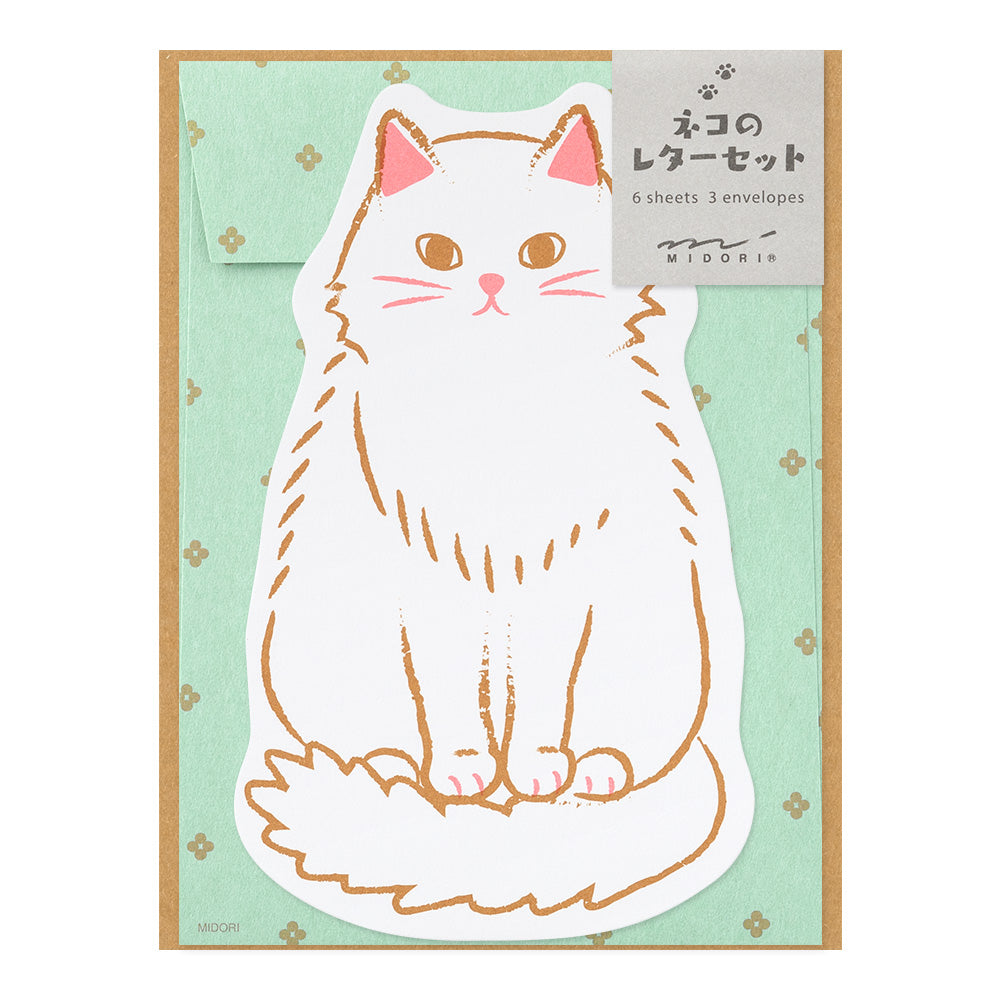 Midori Die-Cut Letter Set - Cat