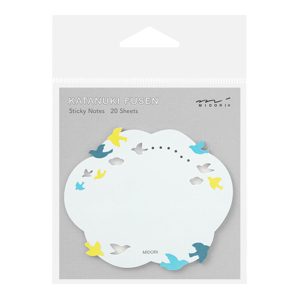 Midori Die-Cut Sticky Note Birds