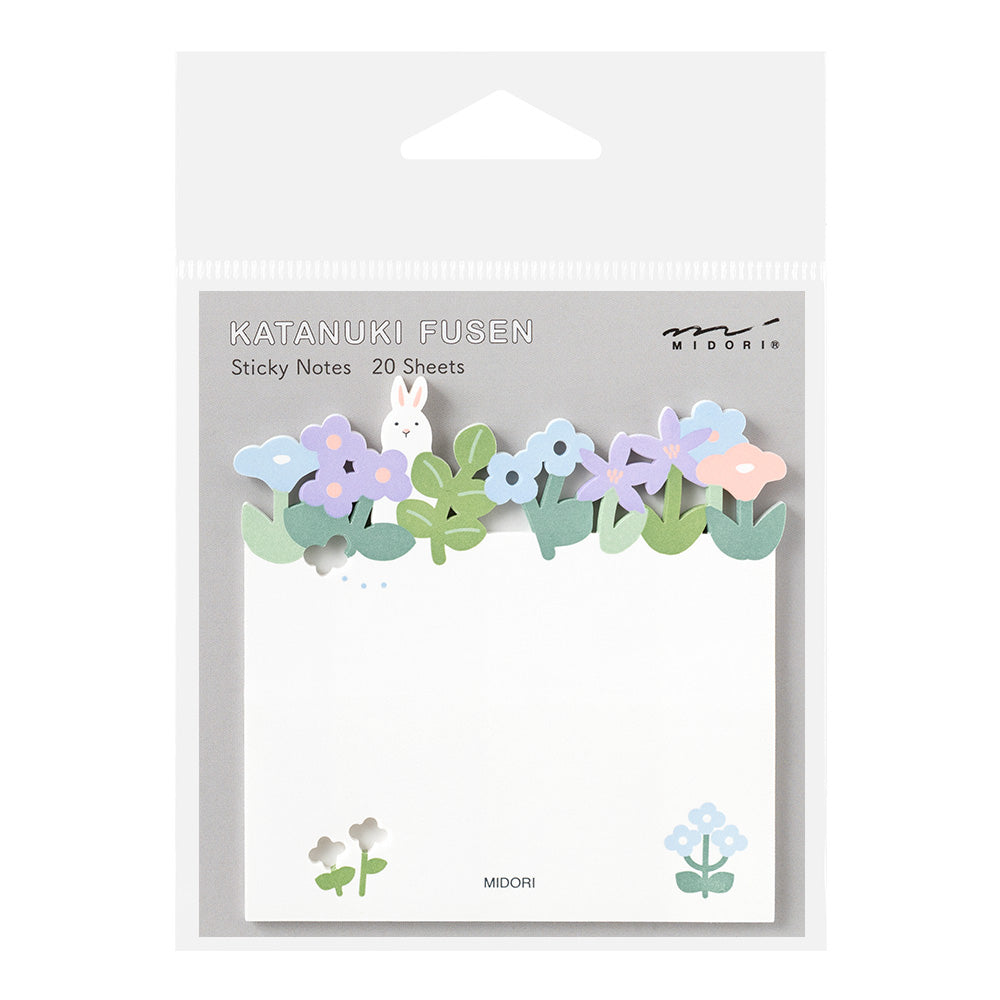 Midori Die-Cut Sticky Note Flower Garden
