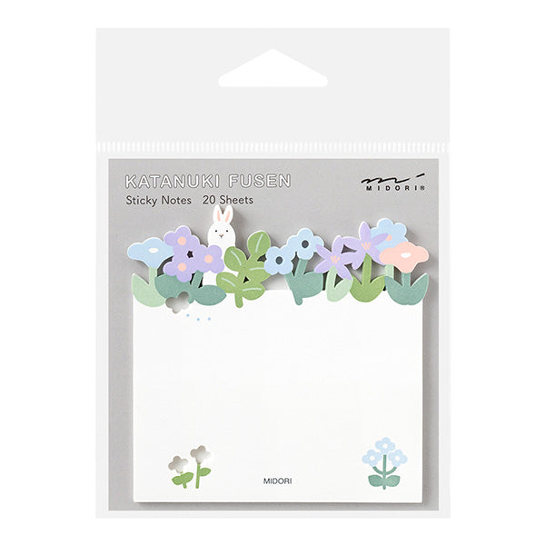 Midori Die-Cut Sticky Note Flower Garden