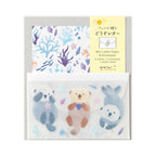 Midori Douzo Mini Letter Set Sea Otter