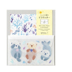 Midori Douzo Mini Letter Set Sea Otter