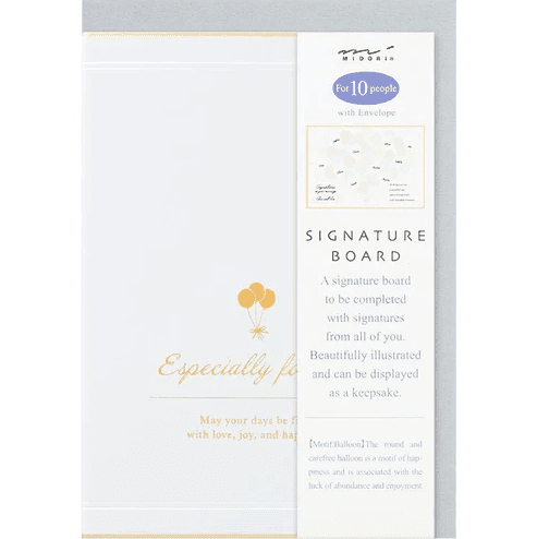 Midori Folding Message Card B6