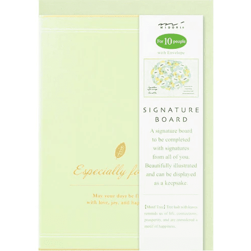 Midori Folding Message Card B6