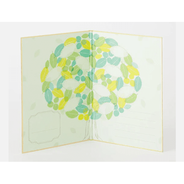 Midori Folding Message Card B6