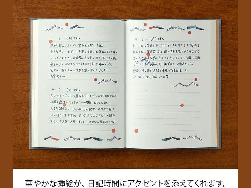 Midori Going Out Soft Cover Diary
