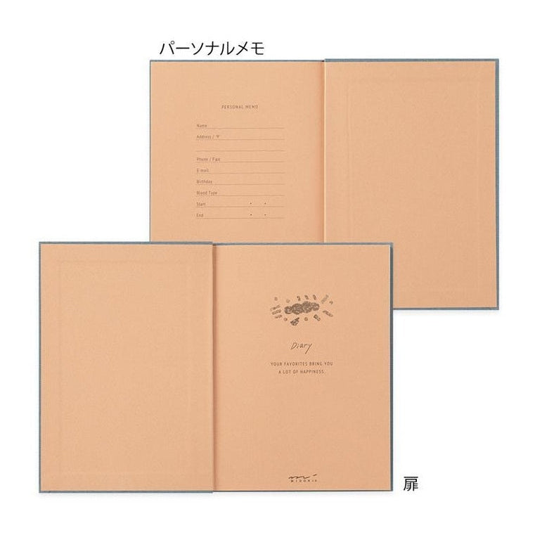 Midori Going Out Soft Cover Diary