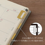 Midori Index Clips Gold