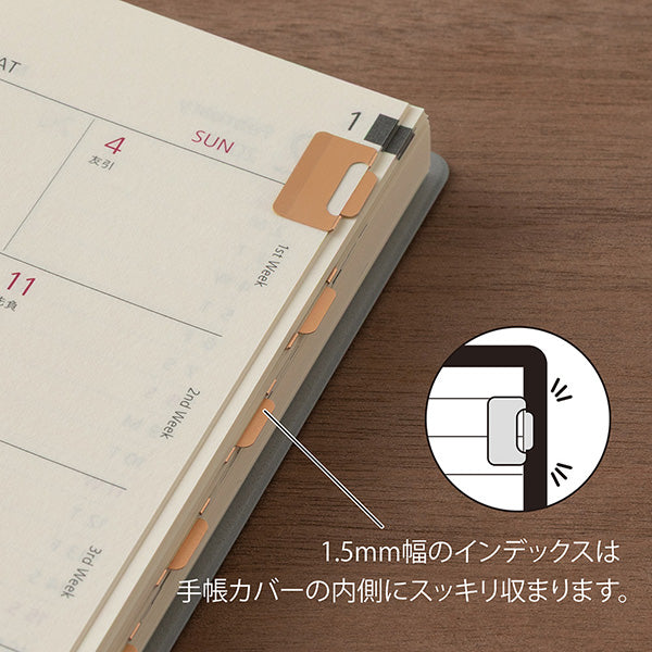 Midori Index Clips - Small