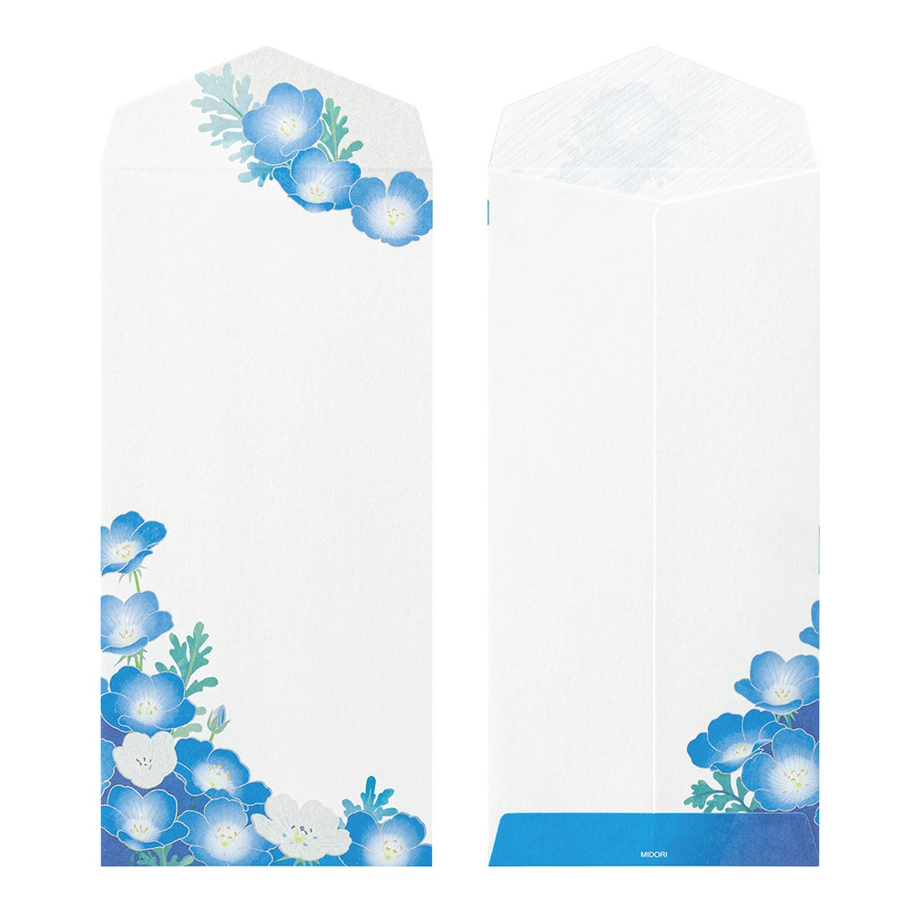 Midori Kami Letter Paper - Nemophila