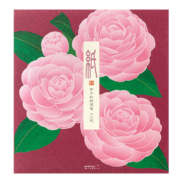 Midori Kami Letter Set Princess Camellia