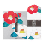 Midori Kami Letter Set Red & White Camellia
