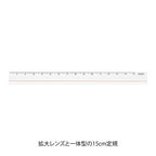 Midori Lens Ruler 15cm