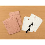 Midori Letter Set with Animal Stickers Black Cat
