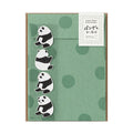 Midori Letter Set with Animal Stickers Panda