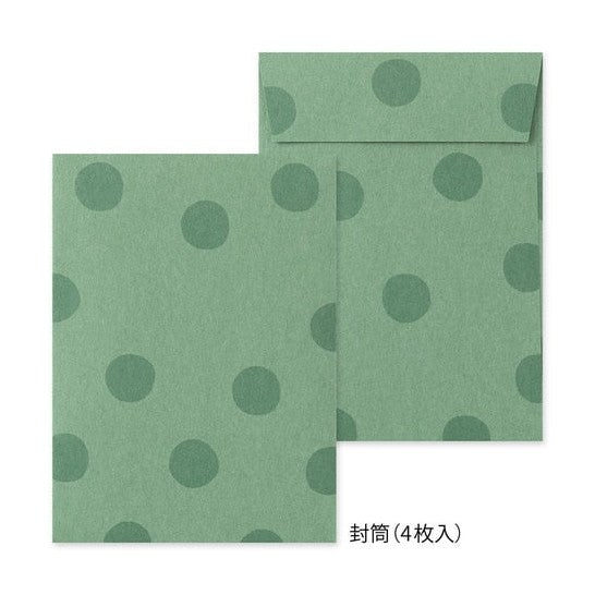 Midori Letter Set with Animal Stickers Panda