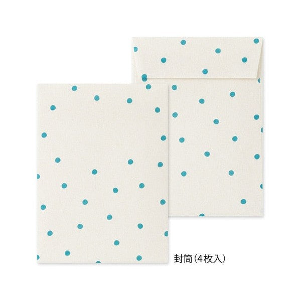 Midori Letter Set with Animal Stickers Penguin