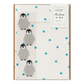 Midori Letter Set with Animal Stickers Penguin