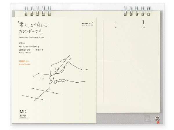 Midori MD Calendar Weekly 2024