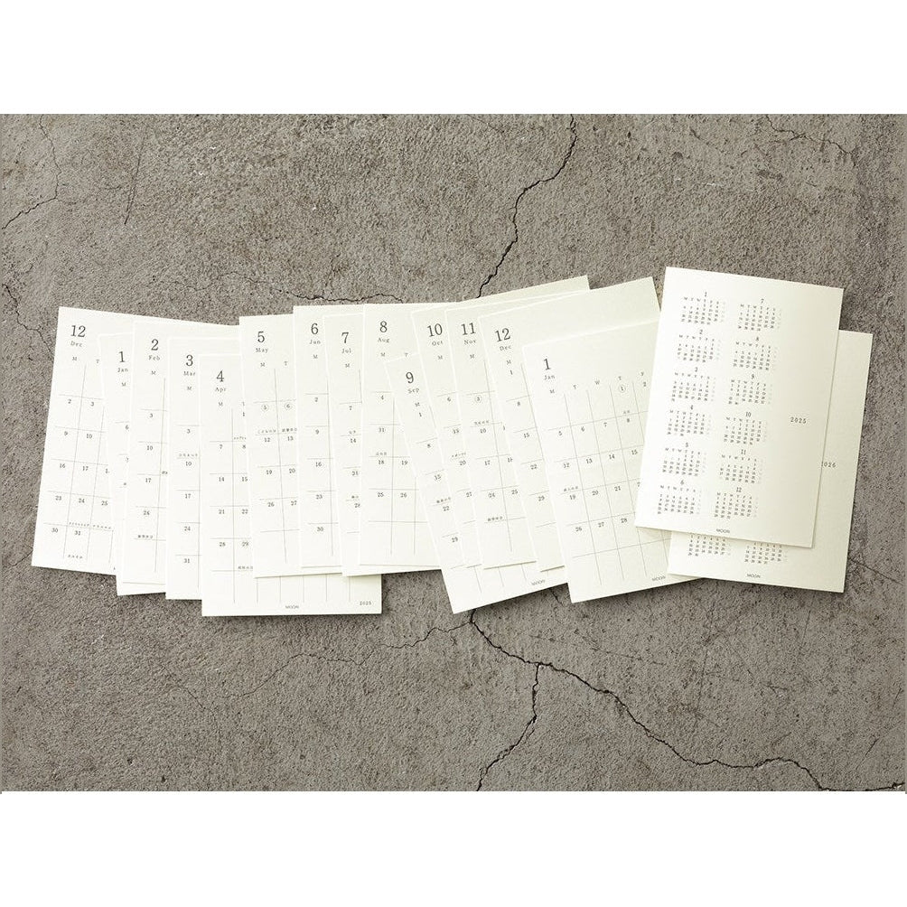 Midori MD Diary Sticker Small 2025