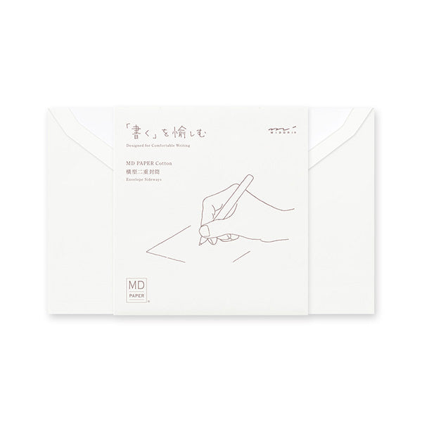 Midori MD Envelope - Cotton - Sideways - 8P