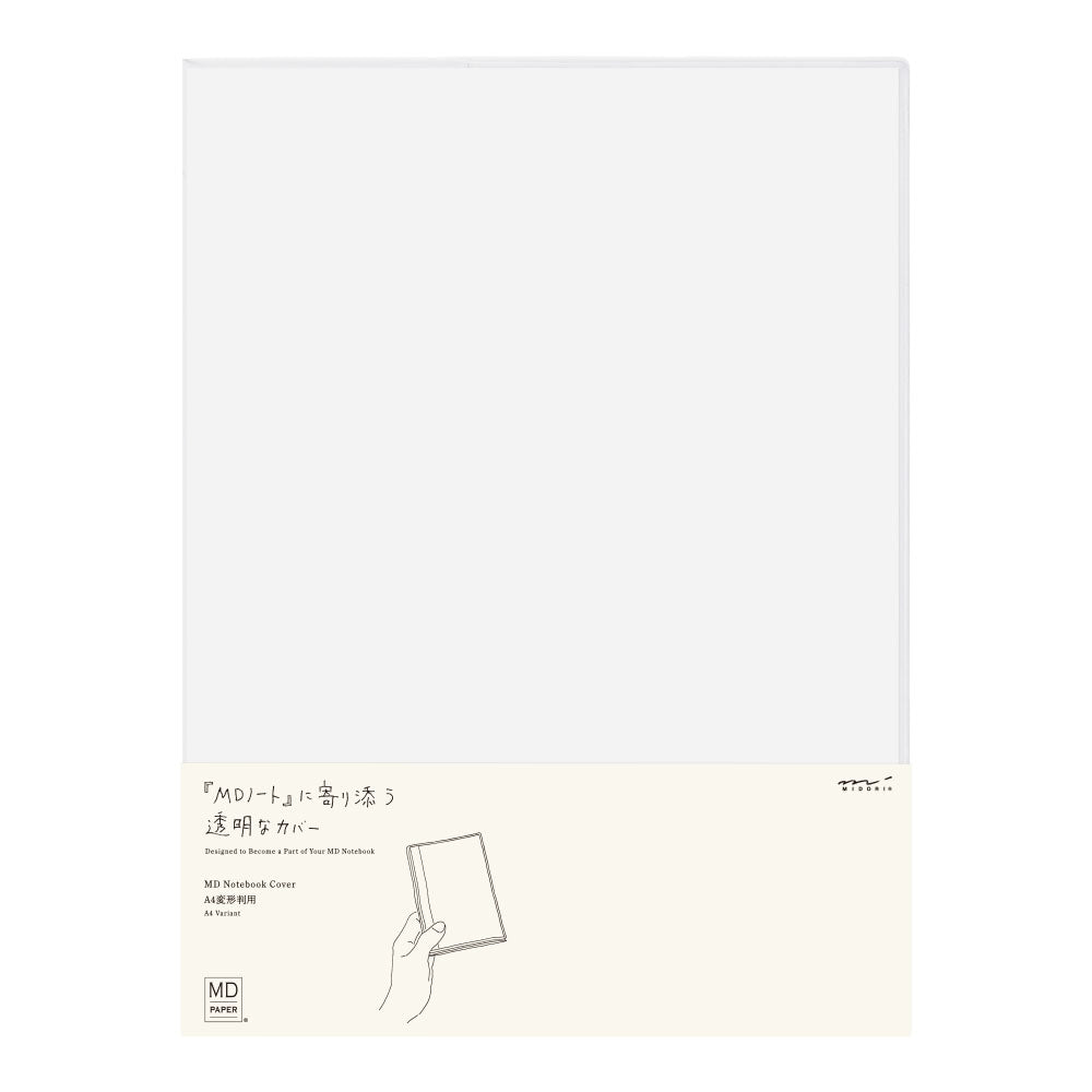 Midori MD Notebook Clear Cover A4