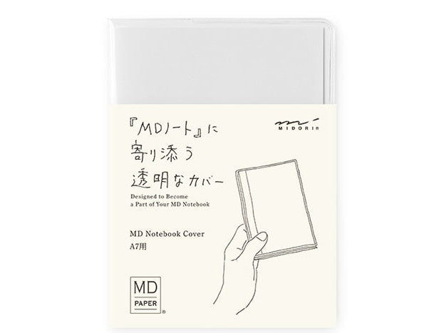 Midori MD Notebook Clear Cover A7