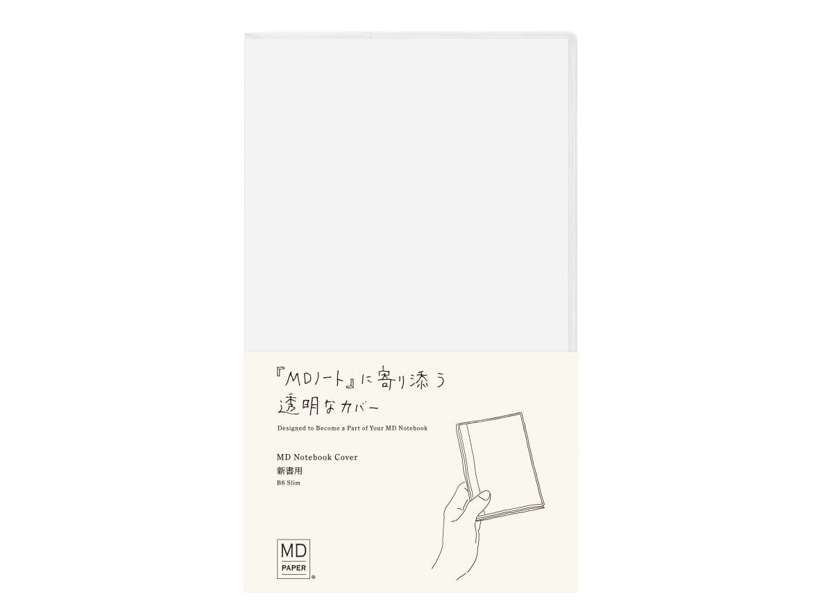 Midori MD Notebook Clear Cover B6 Slim