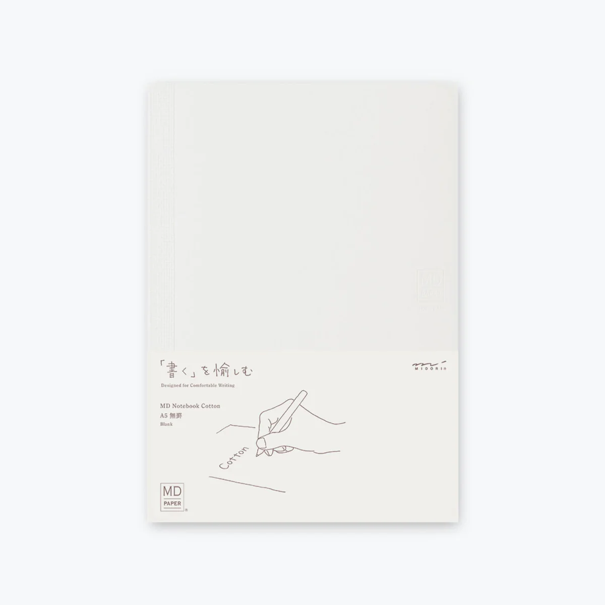 Midori MD Notebook - Cotton - A5
