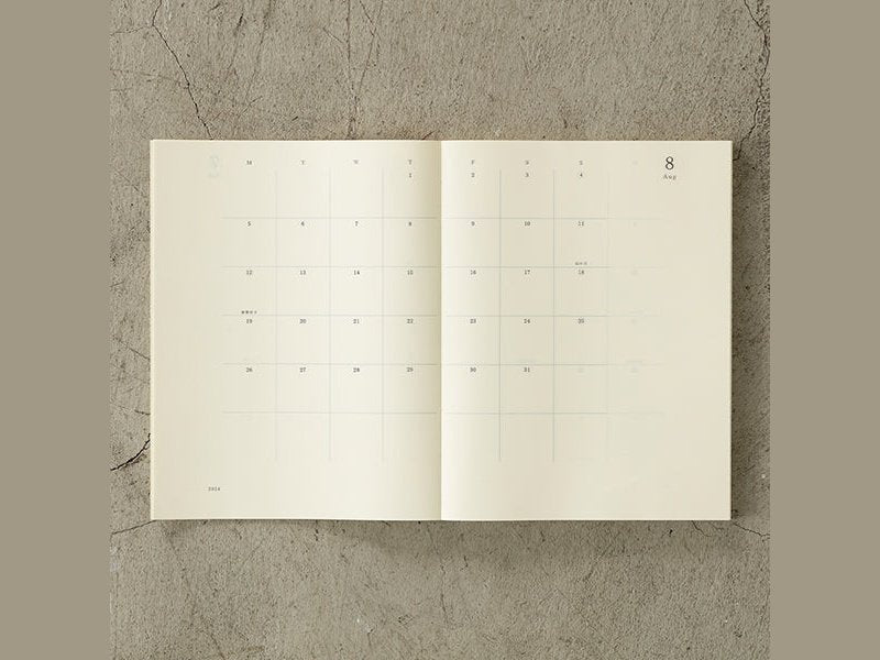 Midori  MD Notebook Diary A4 Thin 2024