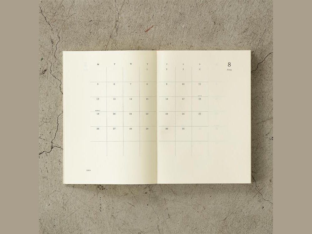 Midori MD Notebook Diary A5 2024