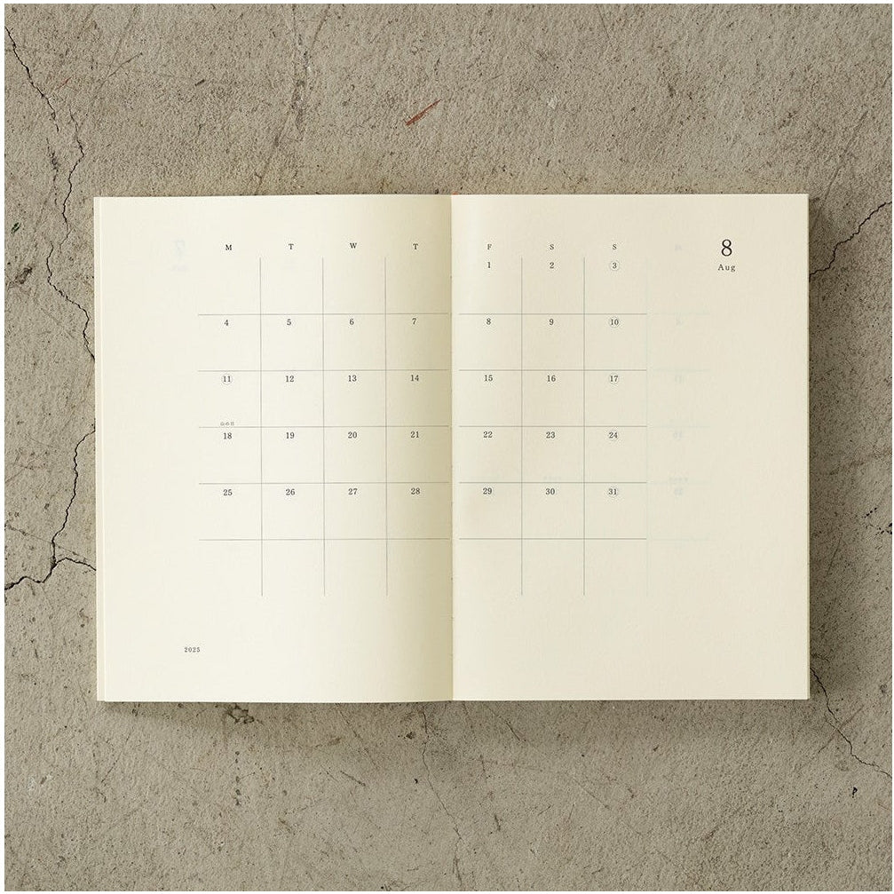 Midori MD Notebook Diary A5 2025