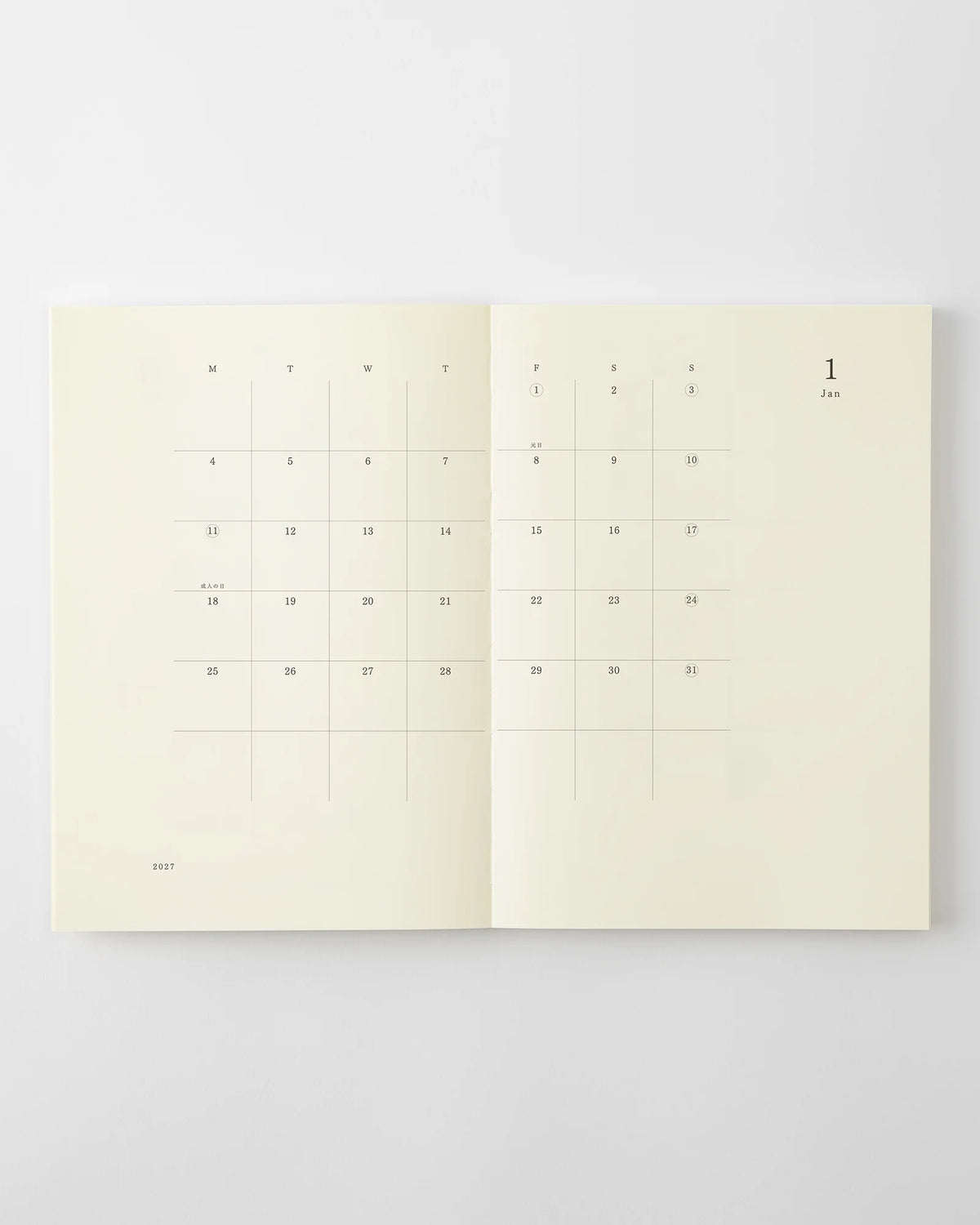 Midori MD Notebook Diary A5 2027