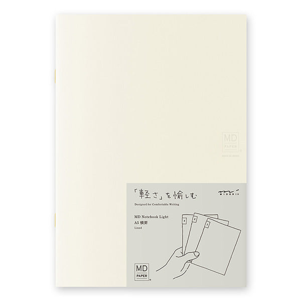 Midori MD Notebook Light A5 3Pack