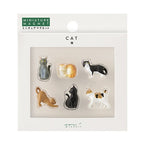 Midori Magnet Sets Cat 6pc
